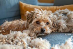 dog grooming for shedding
